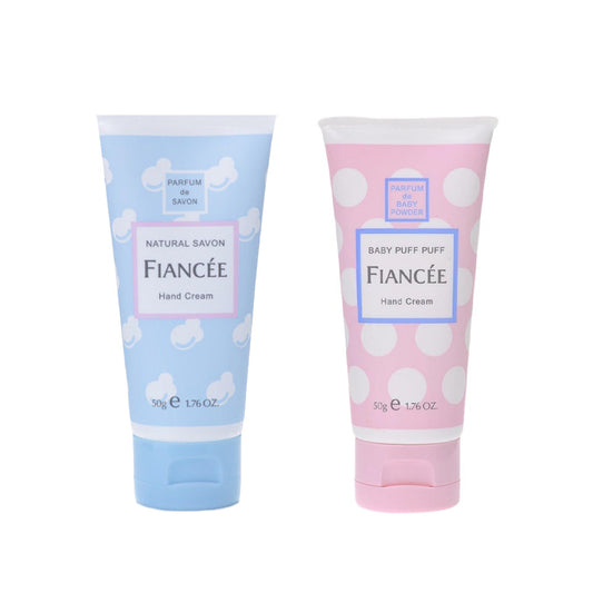 Ida Laboratories Fiancee Hand Cream - Natural Savon / Baby Puff Puff (50g)