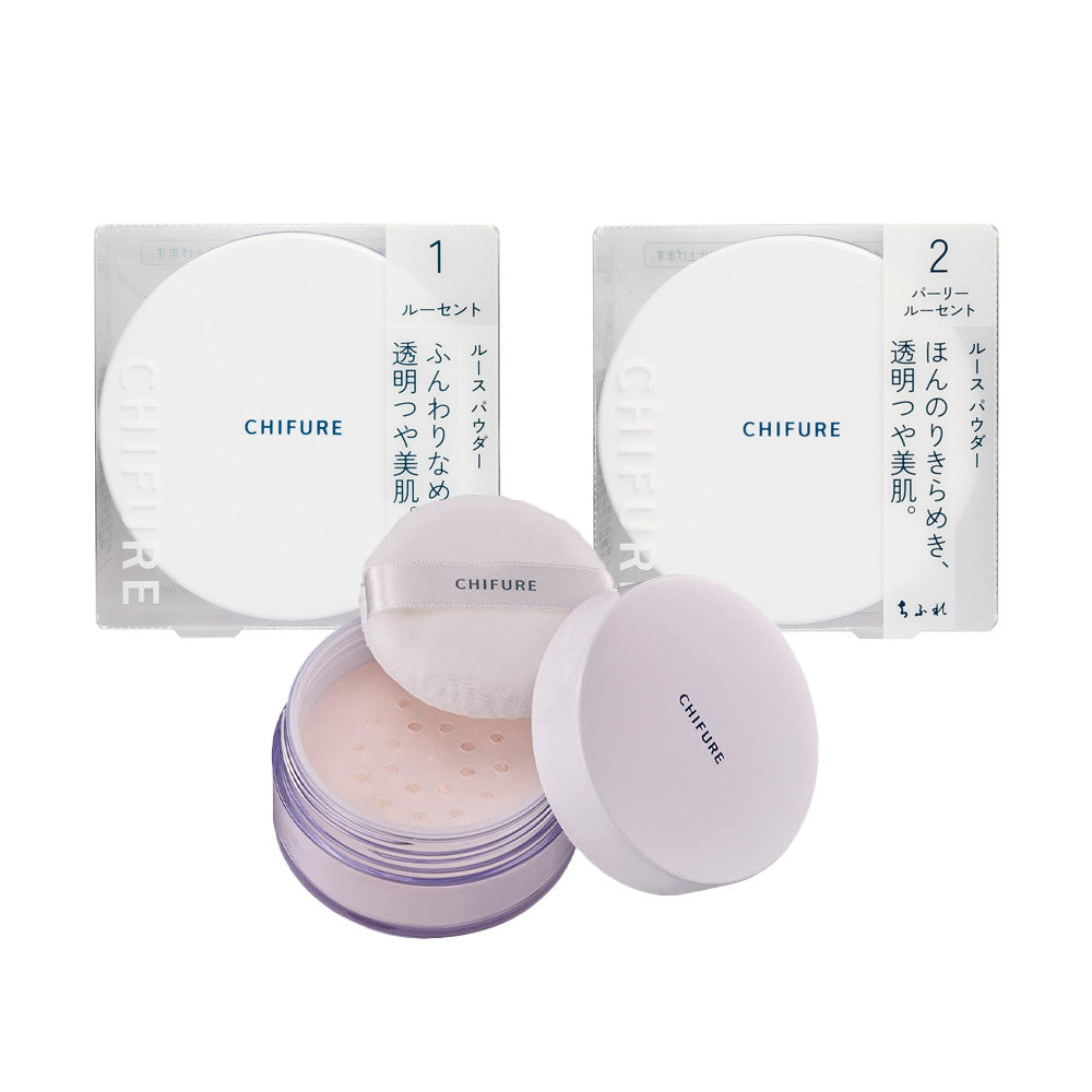 Chifure Loose Powder - N1 Lucent / N2 Pearly Lucent (20g)