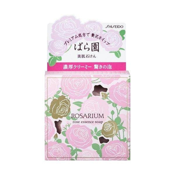 Shiseido Rosarium Rose Garden Rose Body Milk RX 200ml / Rose Essence Soap RX 100g