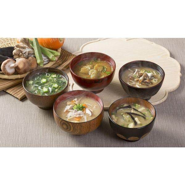 Cosmos Foods Full of Happiness Miso Soup 5 Flavor Assortment 1 bag (5 servings)