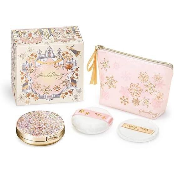 Shiseido 2023 Limited Edition Snow Beauty Whitening Face Powder Set (25g)