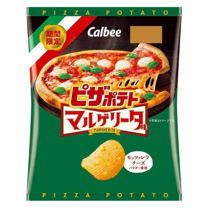 Calbee Pizza Potato Chips Classic / Spicy / Margherita / Mentaiko Mayo