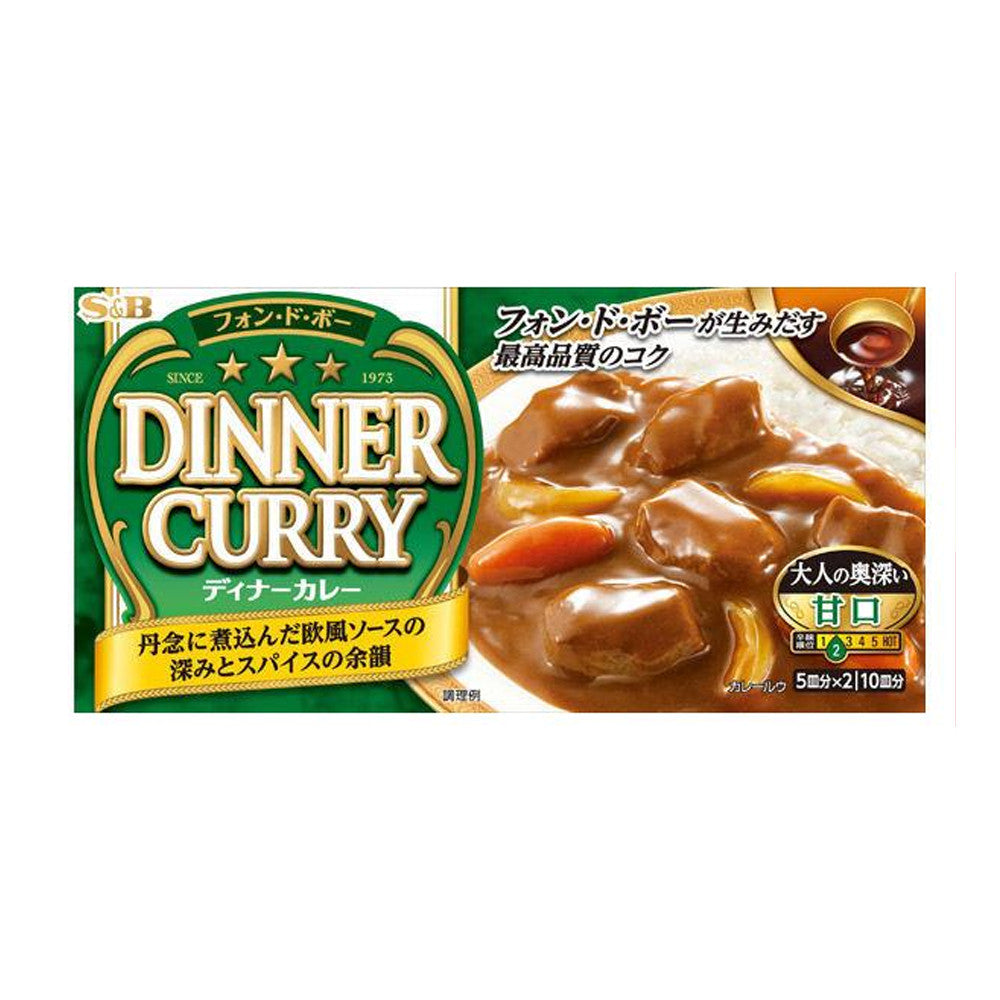S&B Foods S&B Vin de Beau Dinner Curry (Medium Hot / Sweet)