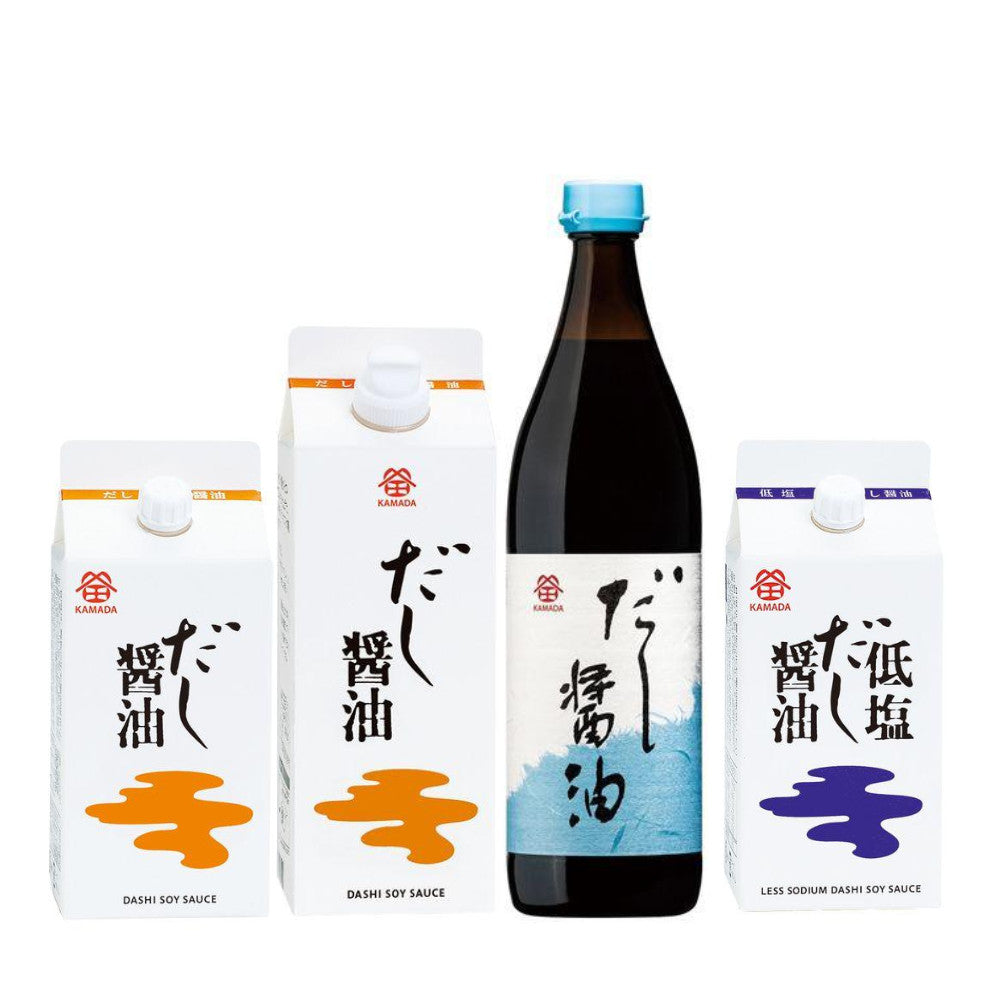 Kamada Dashi Soy Sauce 200ml / 500ml / 900ml / Low Salt Dashi Soy Sauce 200ml