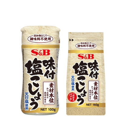 S&B Seasoned Salt and Pepper100g / Refill Pack 160g