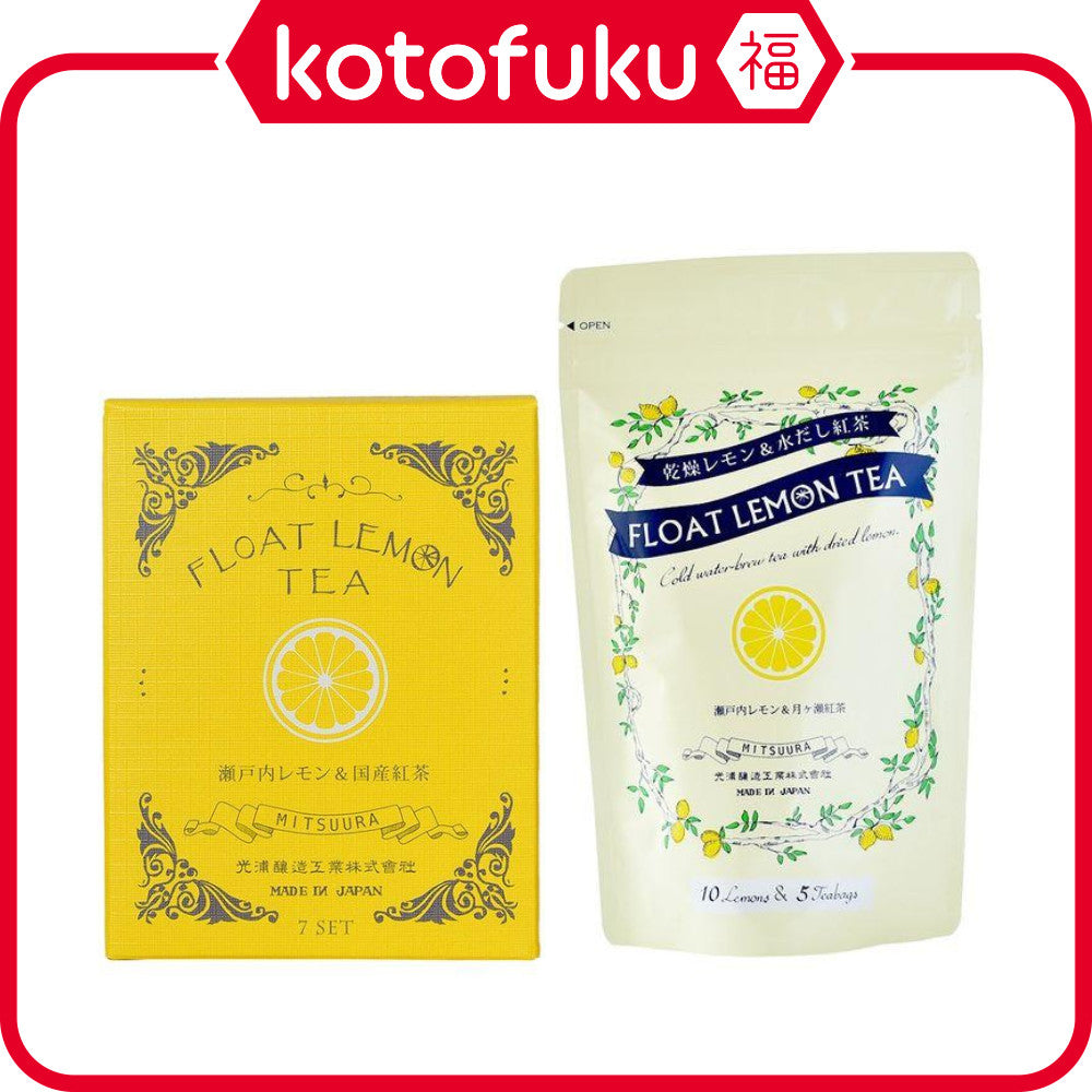 Float Lemon Tea with Lemon Tea Bags 7 Bags / 10 Bags