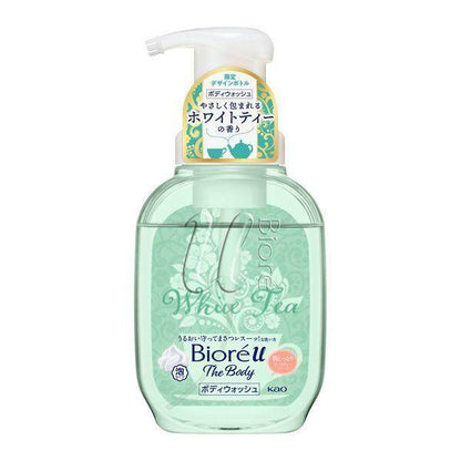 Kao BioreU the Body Foam Type Body Wash Green Tea Design Bottle /  Purely Savon Limited Bottle (540ml)