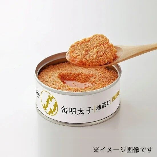 Fukuya Canned Mentaiko Spicy Cod Roe in Oil (85g)