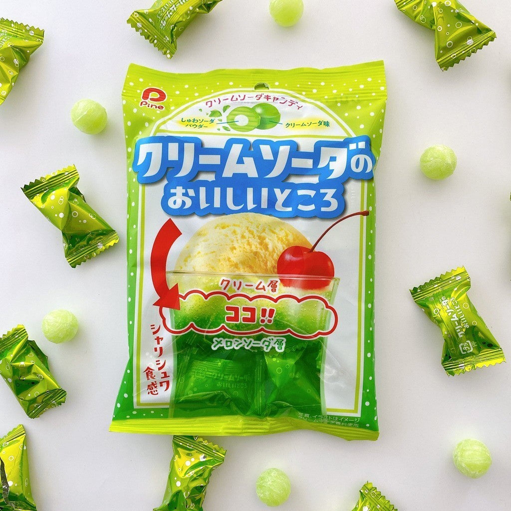 Pine Cream Melon Soda Candy (80g)