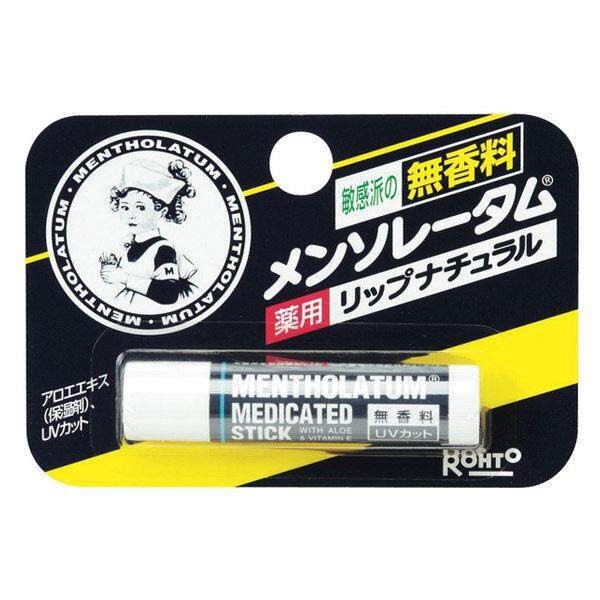 Rohto Mentholatum Medicated Lip Natural