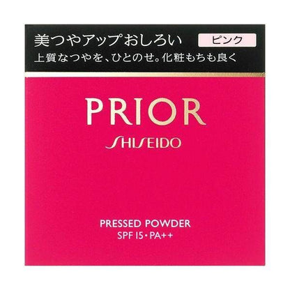 Shiseido Prior Beauty Glow Up Face Powder SPF15/PA++ Pink / Beige / Beige Refill (9.5g)