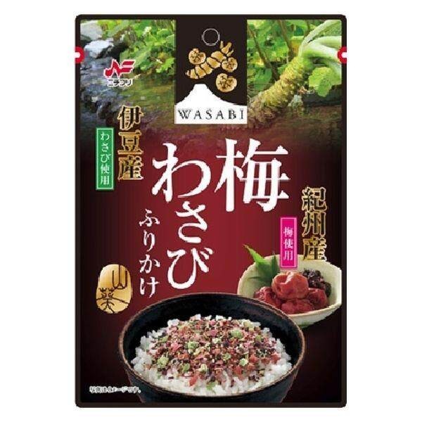 Nichifuri Ume Wasabi Furikake Seasoning (with Kishu Ume Plum and Izu Wasabi) 35g