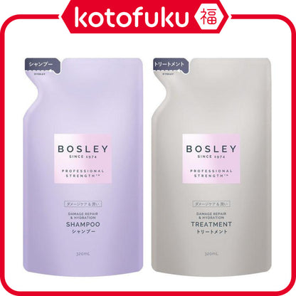 Nature Lab Bosley Relaxing Flower Fragrance Shampoo Refill / Hair Treatment Refill (320ml)