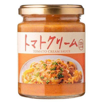 St Cousair Pasta Sauce  Squid & Tomato / Tomato Cream with Red Snow Crab / Tomato Cream / Garlic & Tomato (220g)