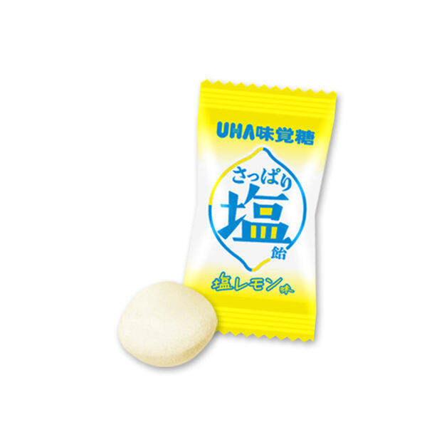 UHA Mikakuto Salt Lemon Hard Candy (64g)