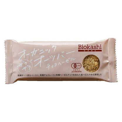 Biokashi Organic Oats Bar Chocolate Hazel / Raisin Walnut 30g