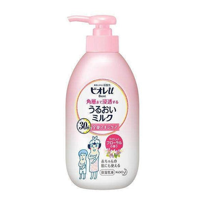 Kao BioreU Penetrating Moisturizing Milk Unscented / Fruit Milk / Floral (300ml) / Floral Refill 250ml