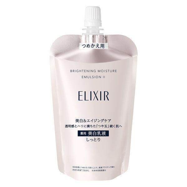 Shiseido Elixir White Brightening Emulsion WT II Moist 130mL / Refill 110mL