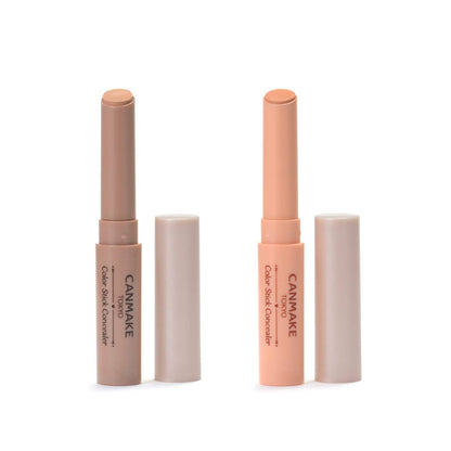 Ida Laboratories CANMAKE Color Stick Concealer - 02 Beige Ochre / 03 Apricot