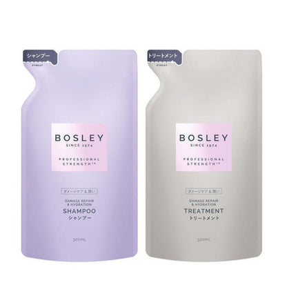 Nature Lab Bosley Relaxing Flower Fragrance Shampoo Refill / Hair Treatment Refill (320ml)