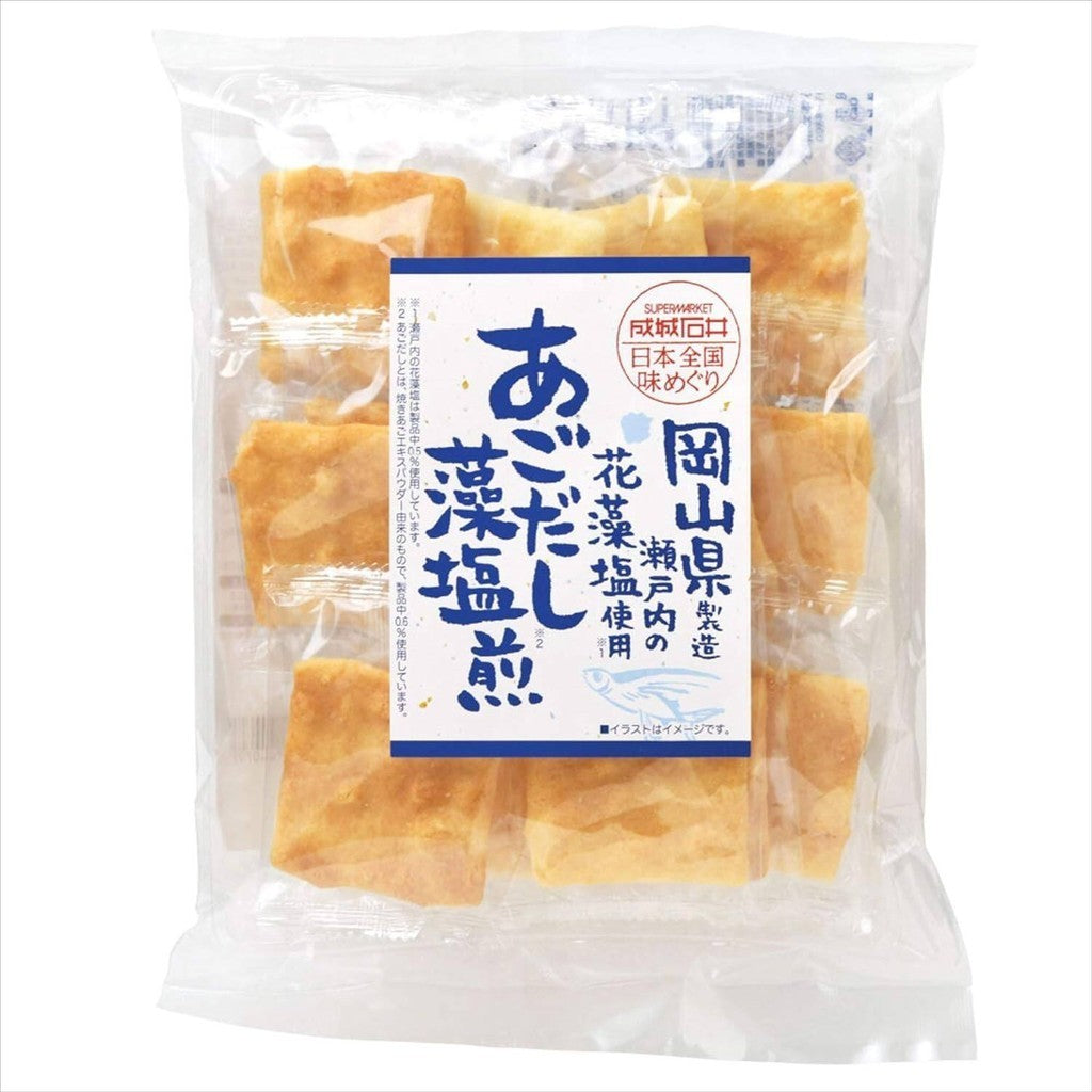 Seijo Ishii Flavors of Japan Senbei Rice Crackers - Shinshu Miso Negi / Dried Fish Broth