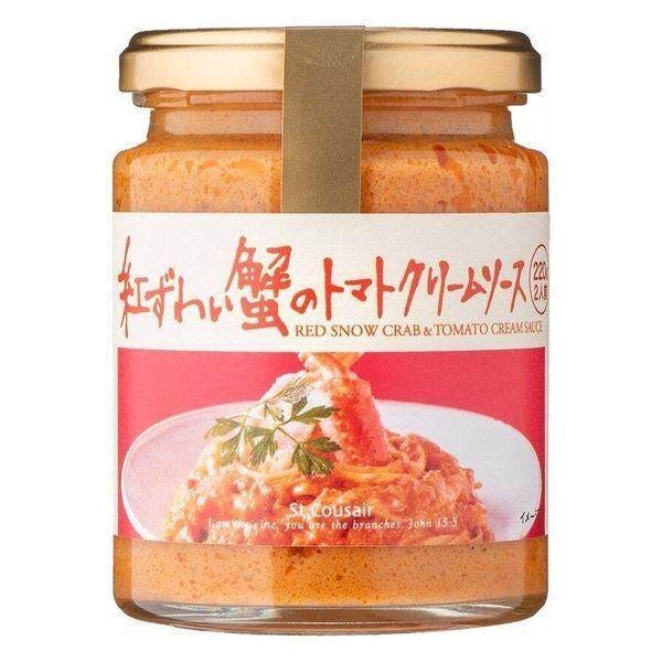 St Cousair Pasta Sauce  Squid & Tomato / Tomato Cream with Red Snow Crab / Tomato Cream / Garlic & Tomato (220g)