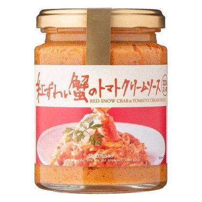 St Cousair Pasta Sauce  Squid & Tomato / Tomato Cream with Red Snow Crab / Tomato Cream / Garlic & Tomato (220g)