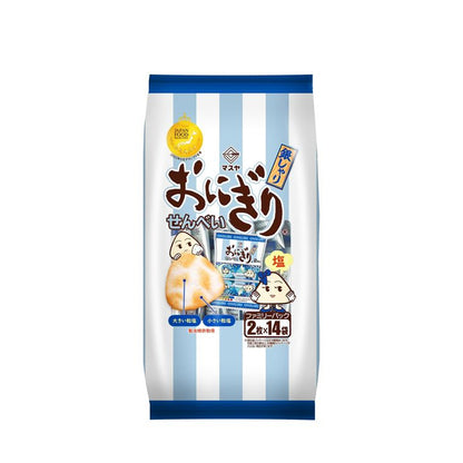 Masuya Onigiri Senbei Rice Crackers Ginshari Family Pack (28pcs)