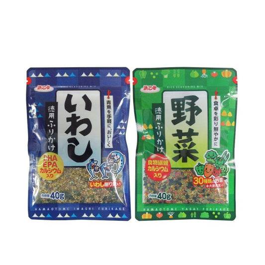 Hamaotome Value Furikake Seasoning Sardine / Vegetable 40g