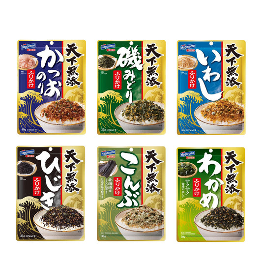 Hagoromo Foods Tenkamuten Furikake Rice Seasoning Series