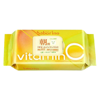 BCL Company Saborino Saborino 30 sheets - Eye Sheet VITAT C / Oversized Mask VITAT A