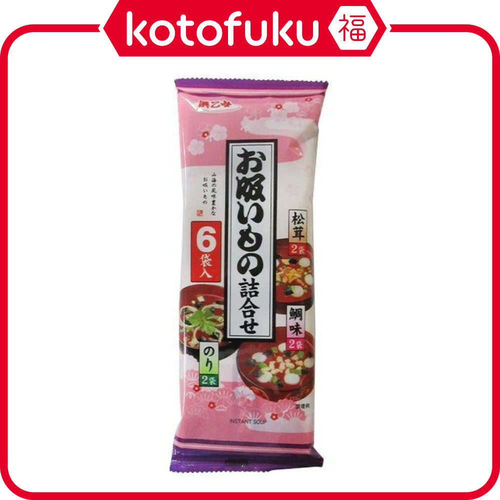 Hamatotome Assorted Oriental Soup (6 bags)