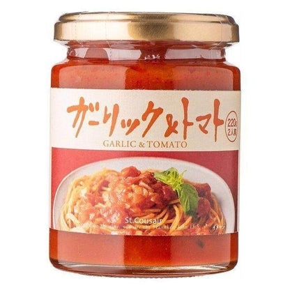 St Cousair Pasta Sauce  Squid & Tomato / Tomato Cream with Red Snow Crab / Tomato Cream / Garlic & Tomato (220g)