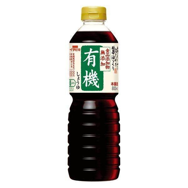 Ichibiki Additive Free Organic Soy Sauce 800ml