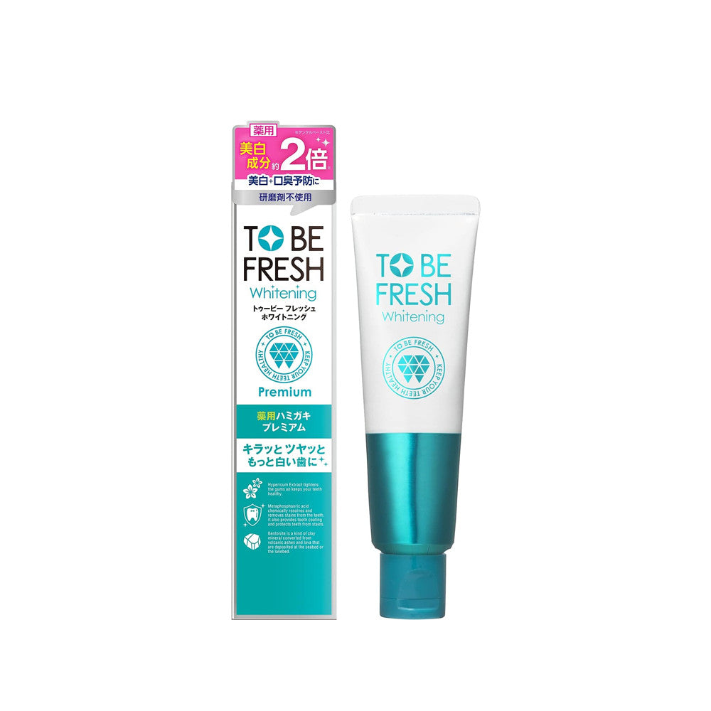 To Be Fresh Whitening Premium Toothpaste (60g)