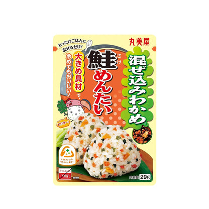 Marumiya Wakame Mix Furikake Rice Seasoning - Salmon & Cod Roe (29g)