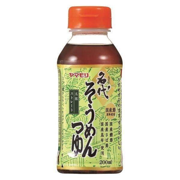 Yamamori Famous Somen Soup / Famous Soba Soup 200ml