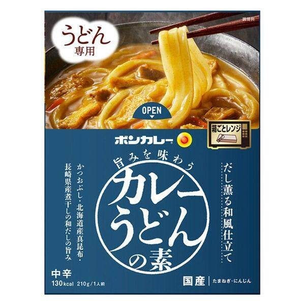 Otsuka Bon Curry Curry Udon Mix Medium Hot Japanese Soup Style / Hot Spicy Keema Style