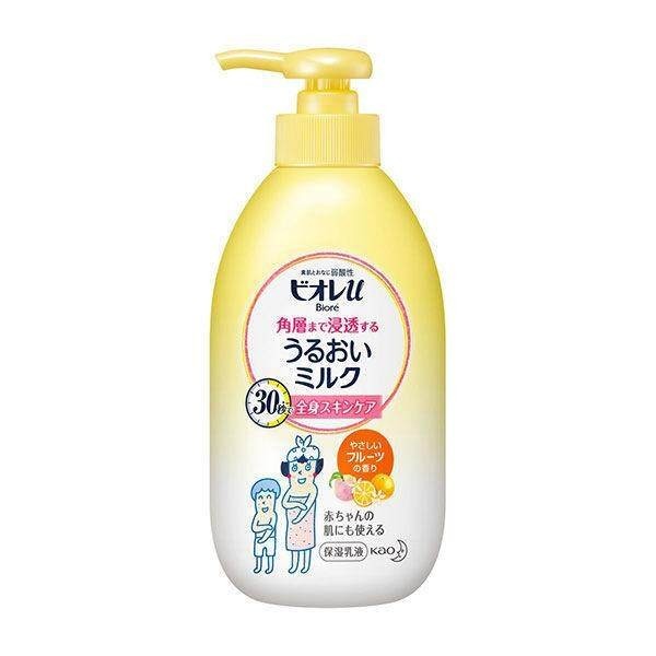 Kao BioreU Penetrating Moisturizing Milk Unscented / Fruit Milk / Floral (300ml) / Floral Refill 250ml