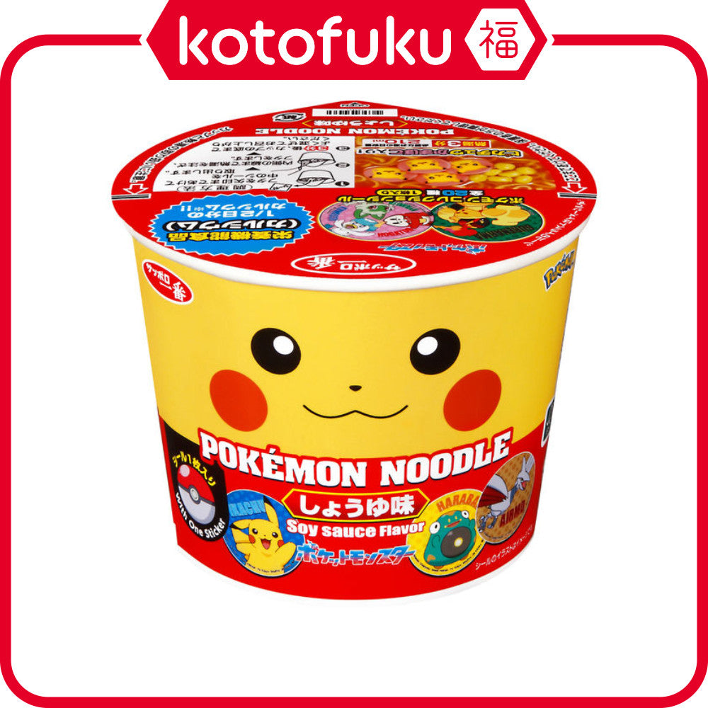 Sanyo Shokuhin Sapporo Ichiban Pokémon Noodle Shoyu Flavor 38g