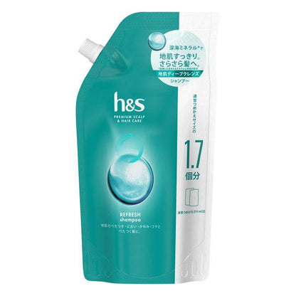 Japan P&G H&S Refresh Shampoo Refill JB