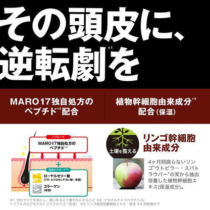 Japan Maro17 Collagen Scalp Shampoo & Conditioner JB