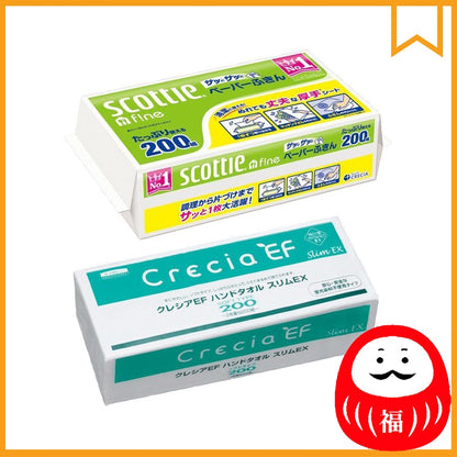 Japan Crecia Paper Towels 200 sheets JB