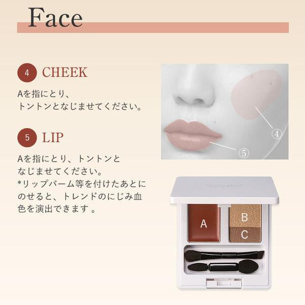Japan Nature's Way Naturaglace Makeup Palette JB