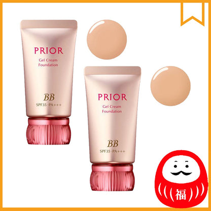 Japan Shiseido Prior BB Gel Cream Foundation OC2 / PO1 JB