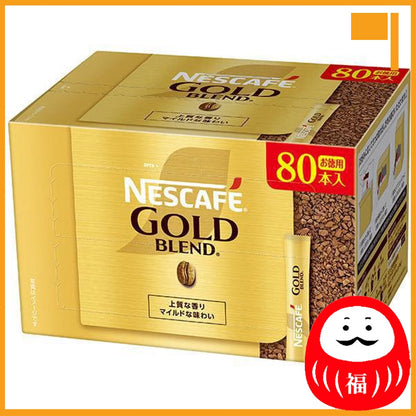 Japan Nestle Japan Nescafe Gold Blend Decaffeinated/Stick coffee/Stick coffee with deep flavor/flavorful aroma JB