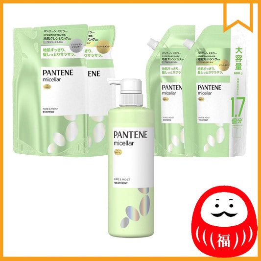 Japan PANTENE Micellar Pure & Moist Shampoo / Treatment JB