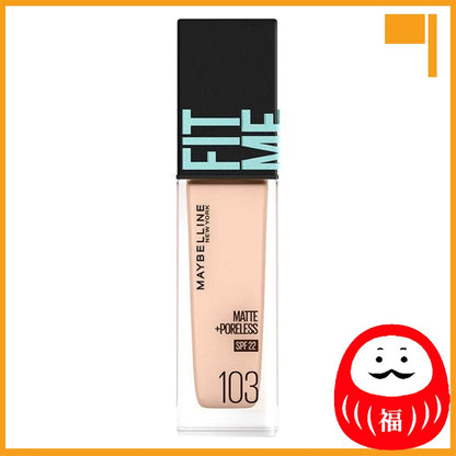 Japan Maybelline Fit Me Liquid Foundation Matte JB