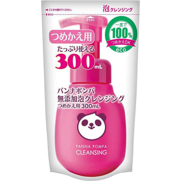 Japan Panna Pompa Additive-free Foam Cleansing /Refill 300mL JB