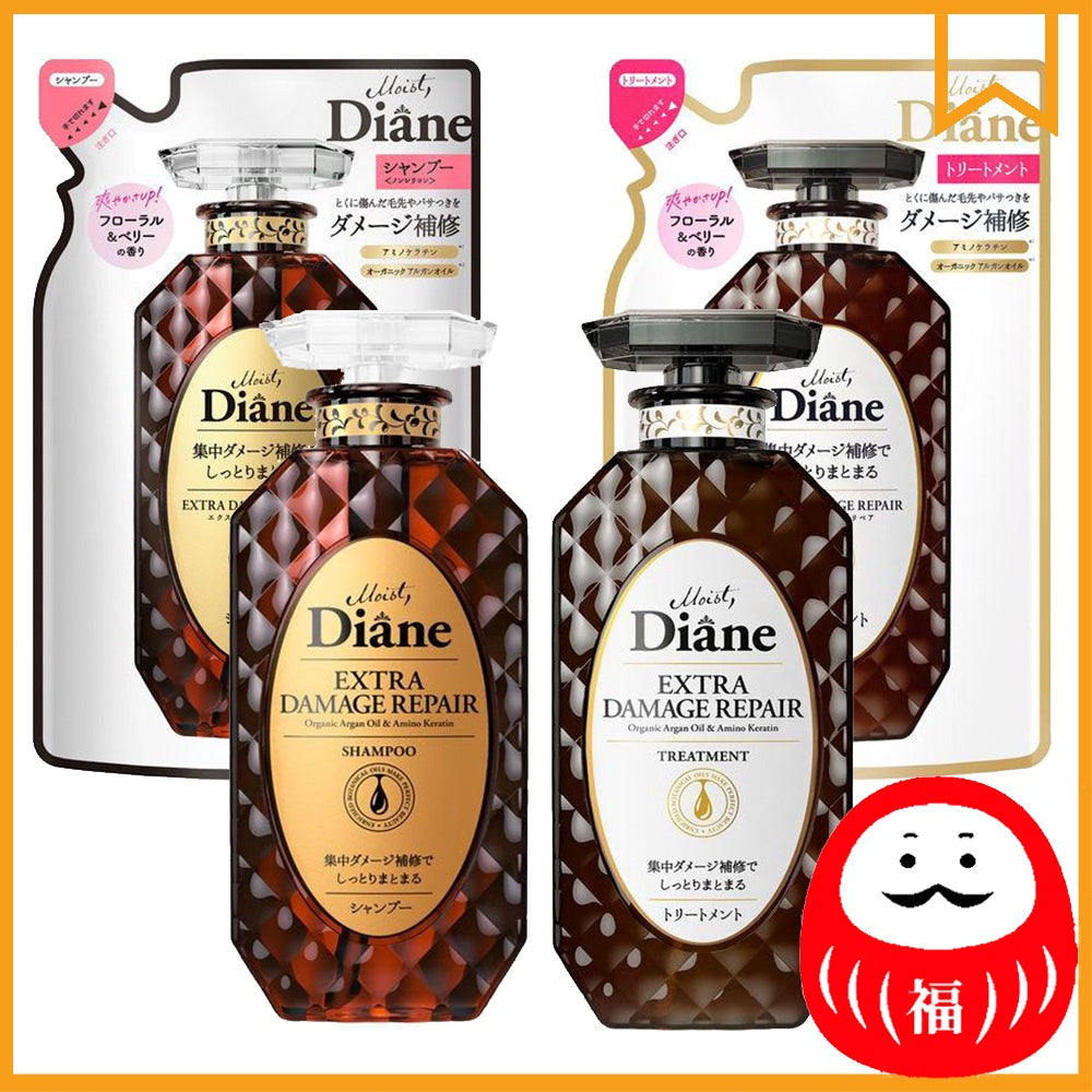 Japan Nature Labo Moist Diane EX Damage Shampoo / Treatment JB